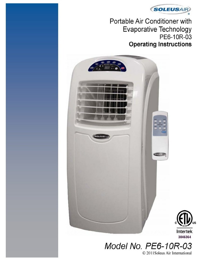 Soleus Air PE6-10R-03 User manual