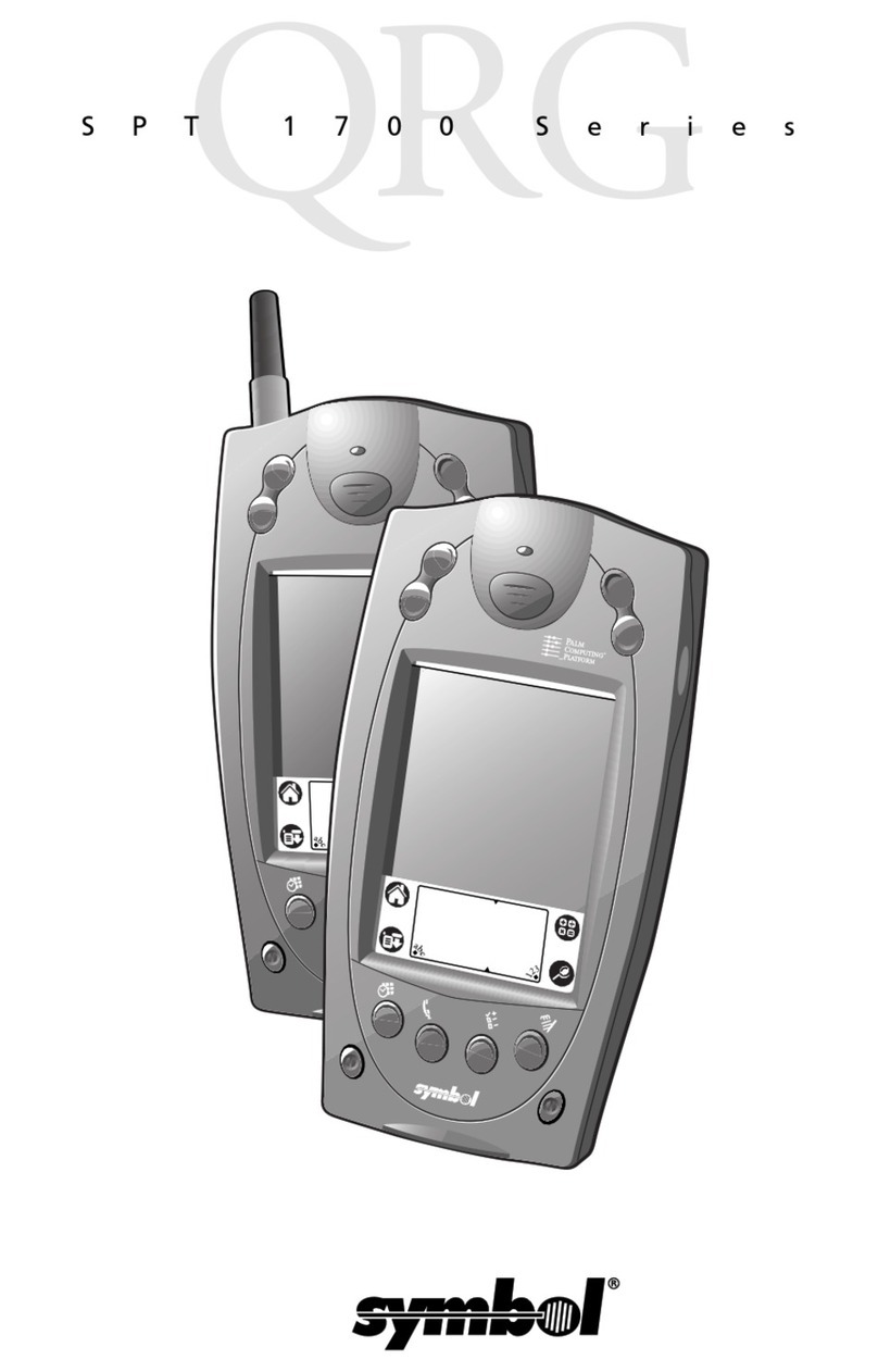 Symbol SPT 1700 Series User manual