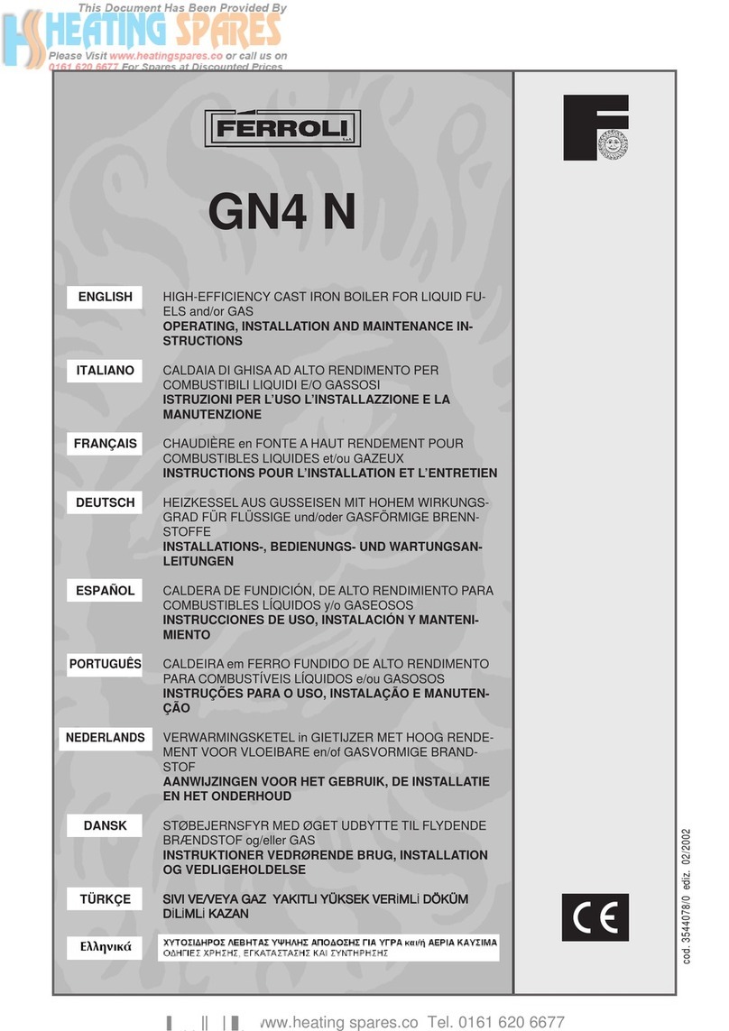 Ferroli GN4N User manual