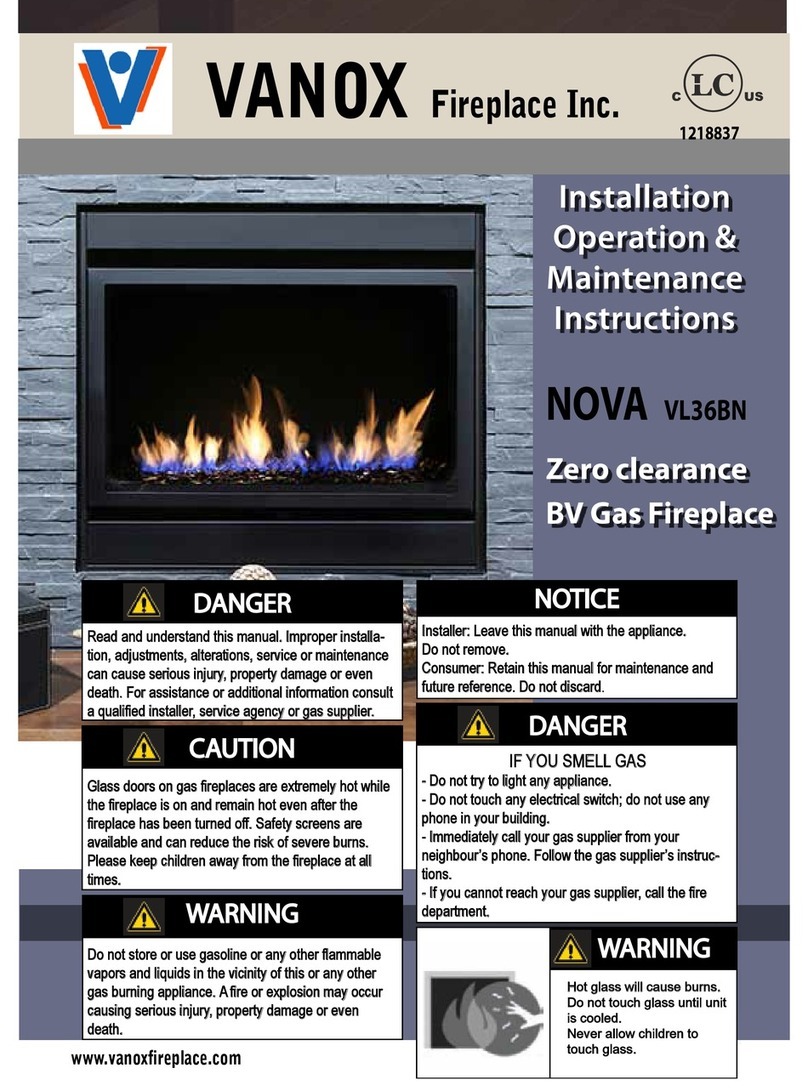 Vanox Nova VL36BN Operating & maintenance instructions Vanox Nova VL36BN Operating & maintenance instructions