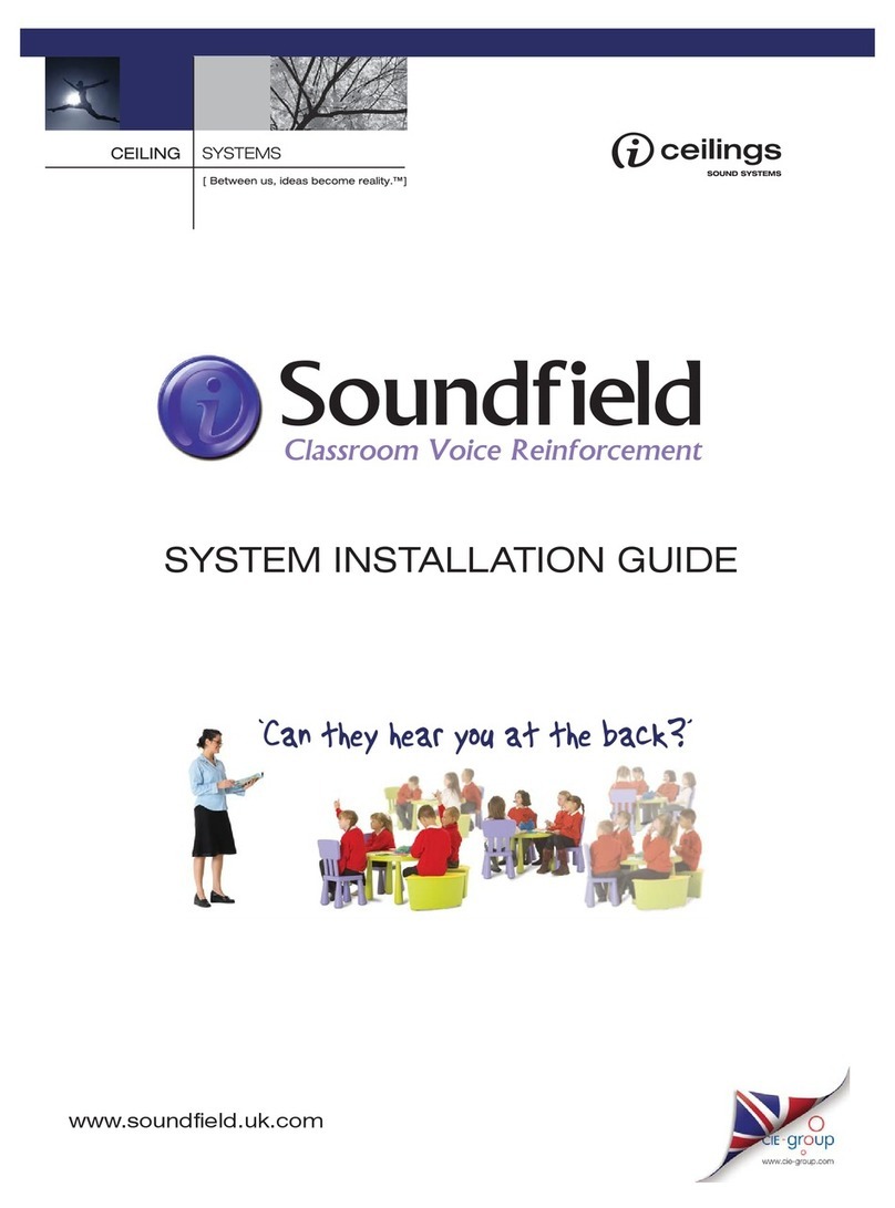 Soundfield i-ceilings Pack B installation guide