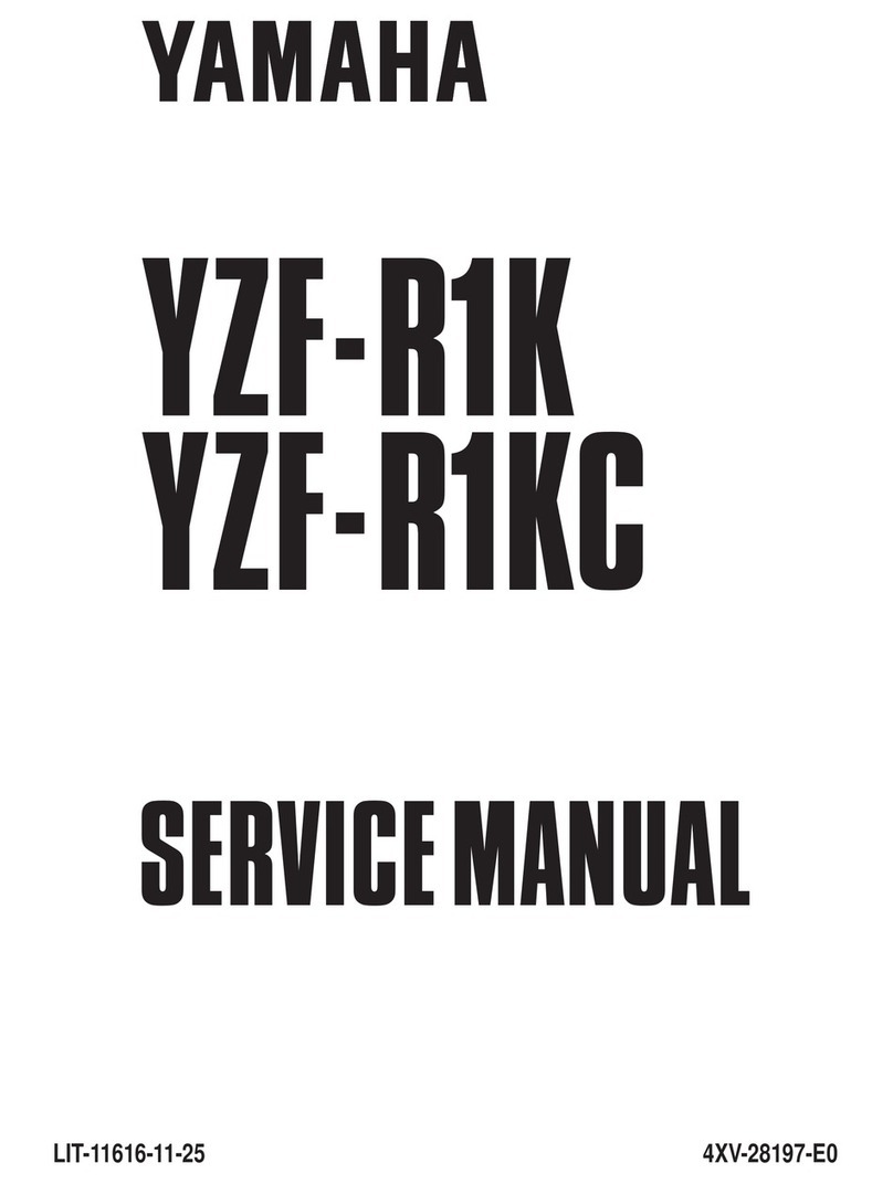 Yamaha YZF-R1K User manual