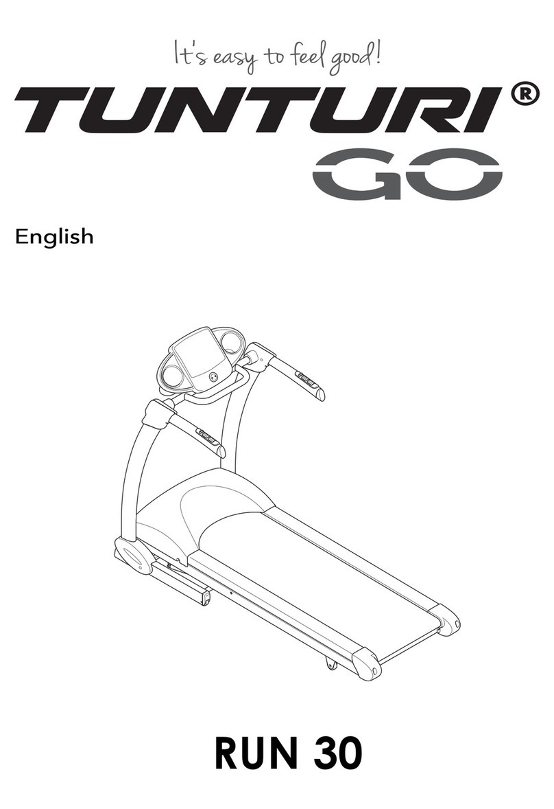Tunturi RUN 3.0 user manual