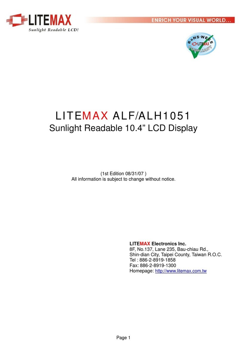 Litemax Electronics ALF1051 User manual