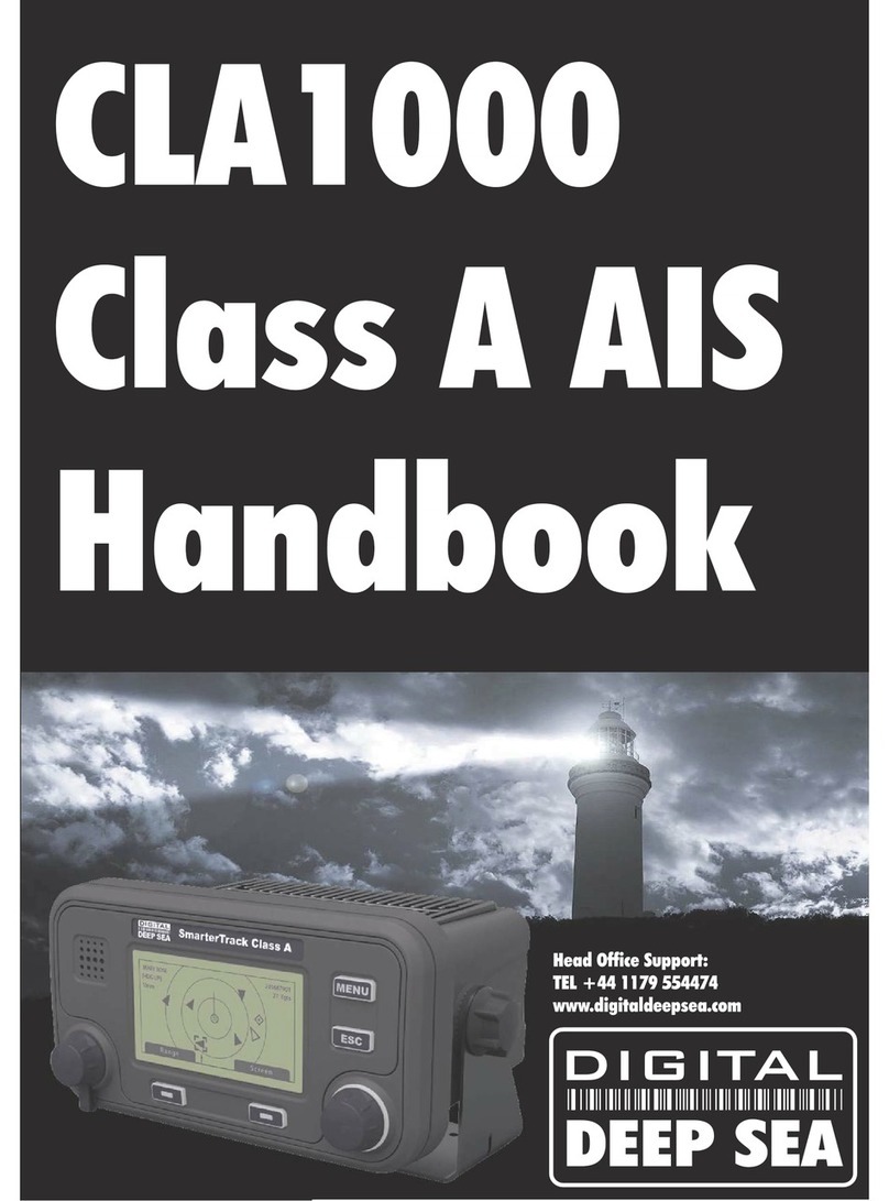 Digital deep sea CLA1000 class A AIS Handbook