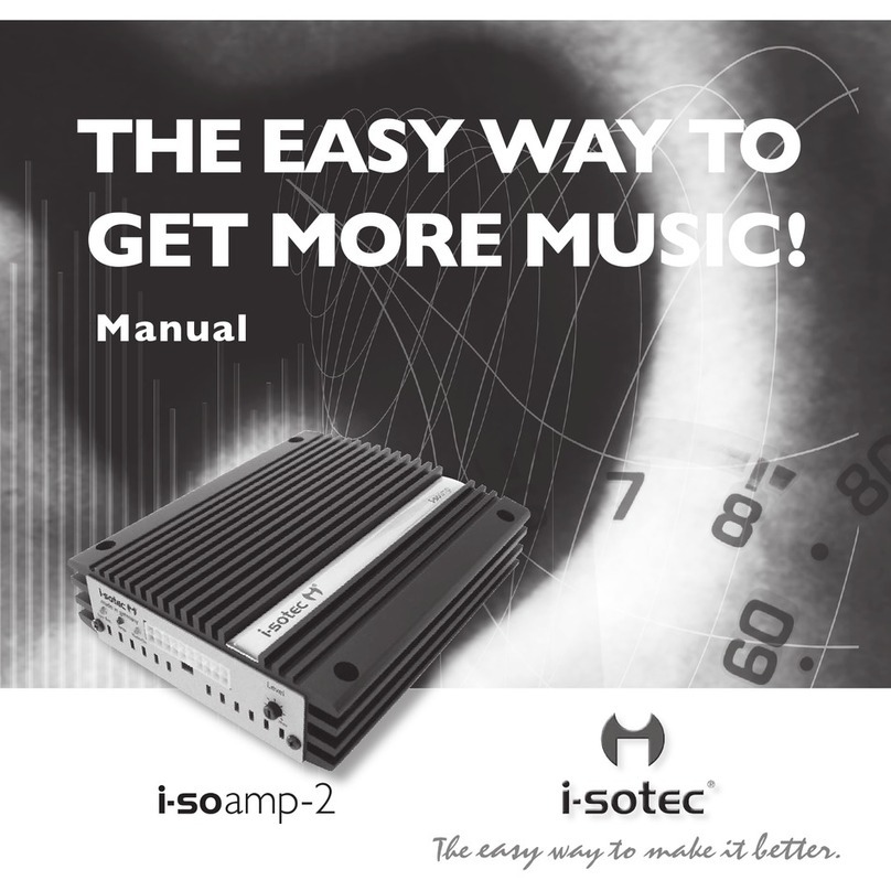 I-Sotec i-soamp-2 manual