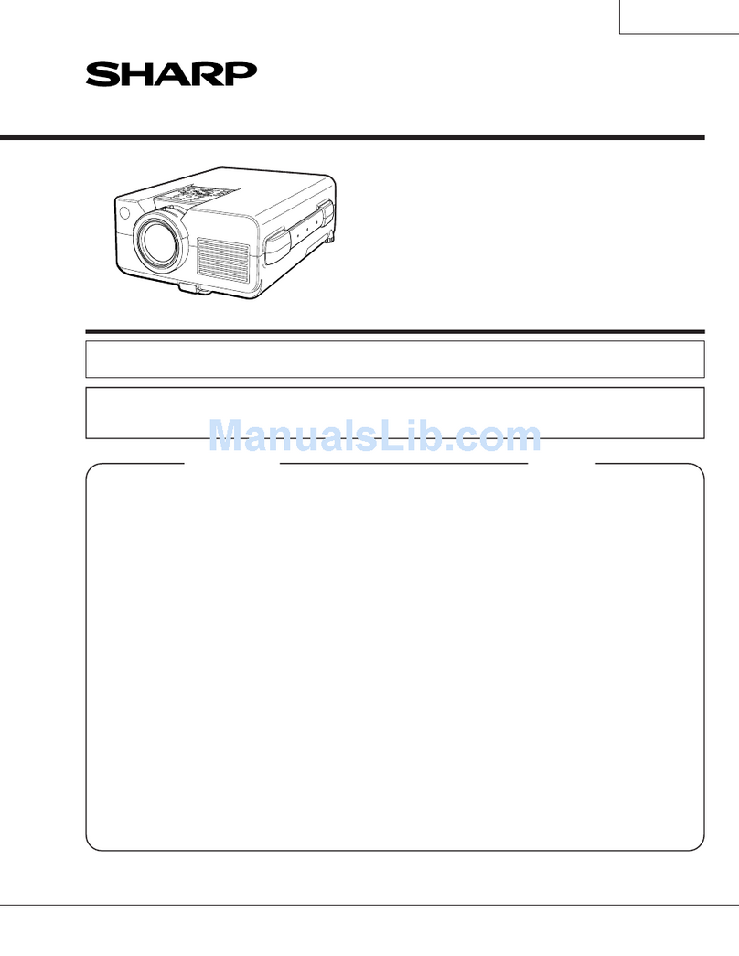 Sharp XG-C40XU/XE User manual