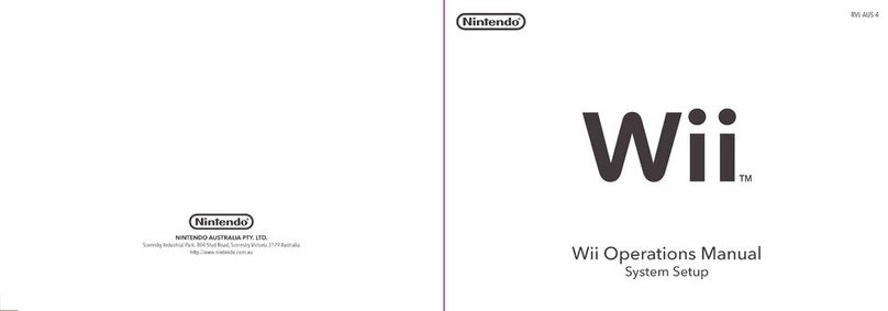 Nintendo Wii U Operation manual