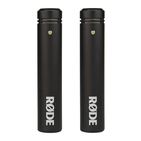 RODE Microphones M5 instruction manual RODE Microphones M5 instruction manual