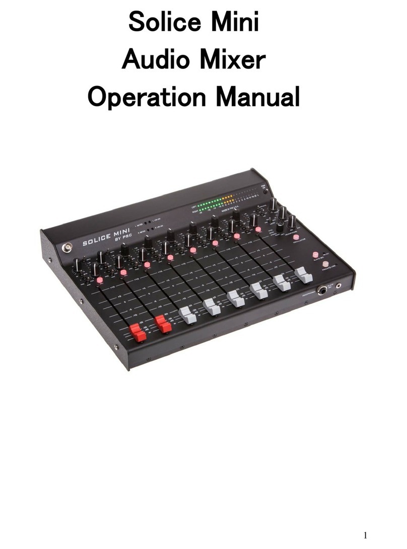 PSC Solice Mini User manual
