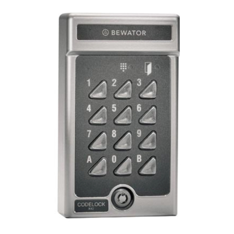 Bewator K12 Installation & user manual