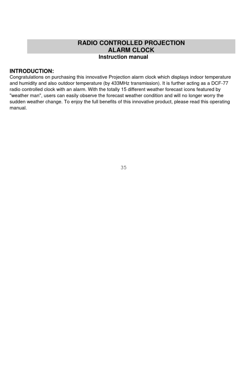 Technoline DCF-77 instruction manual