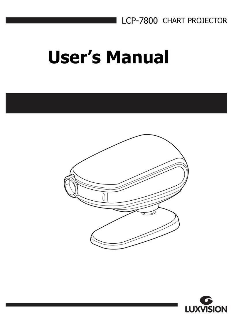 luxvision LCP-7800 user manual