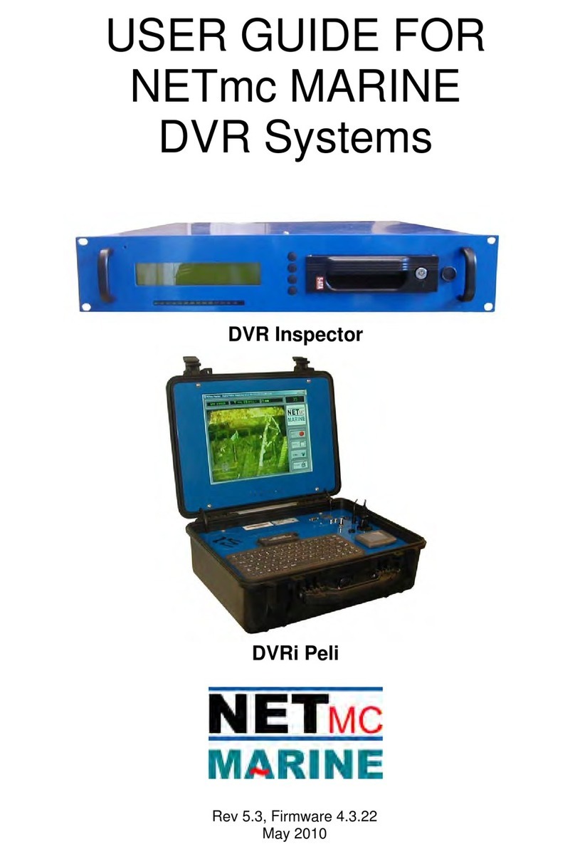 NETmc Marine DVRi Peli user guide NETmc Marine DVRi Peli user guide