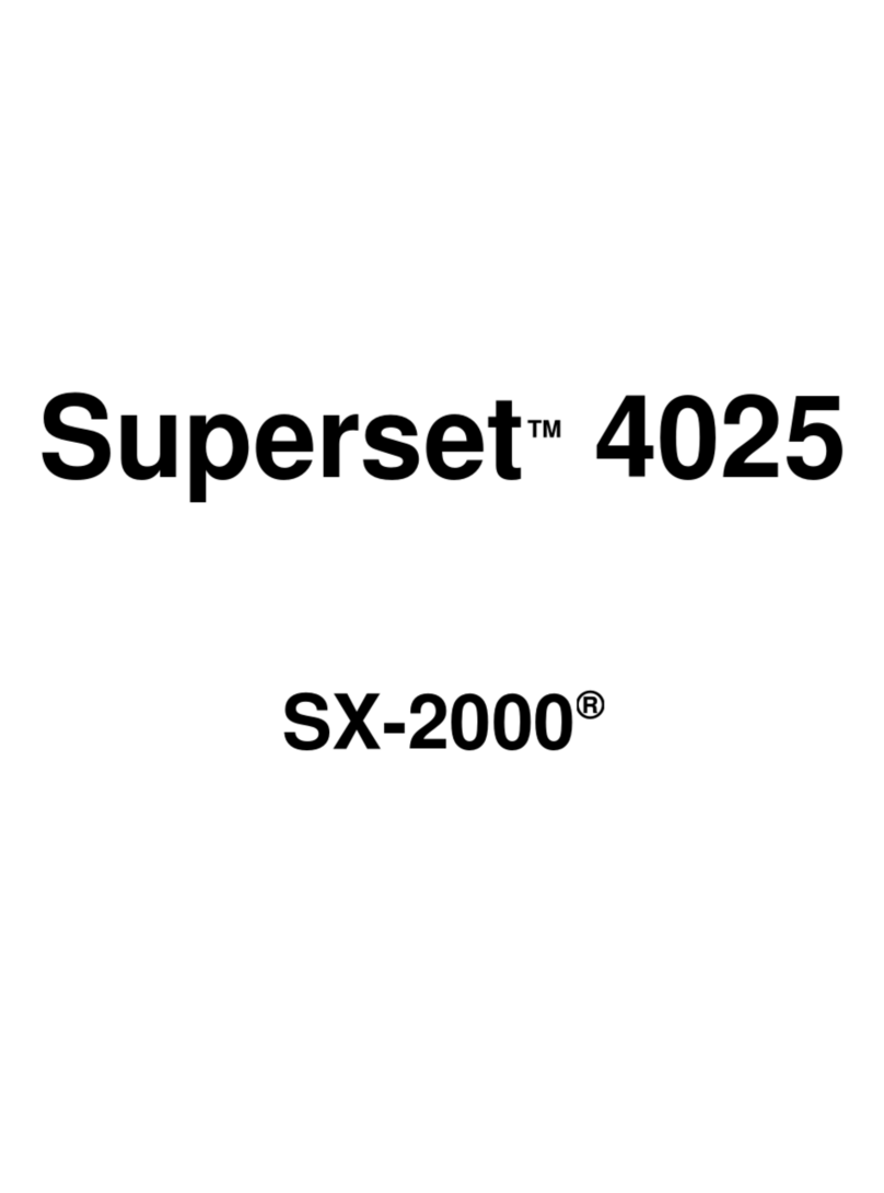 Superset 4025 user guide