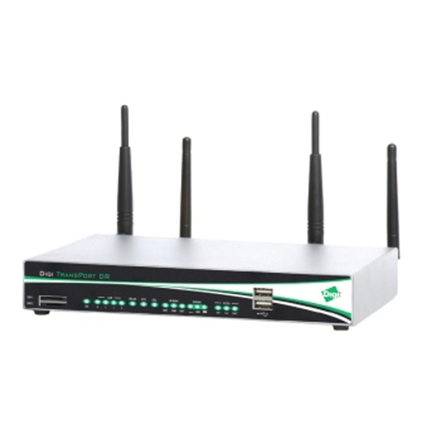Digi Transport DR64-H installation guide