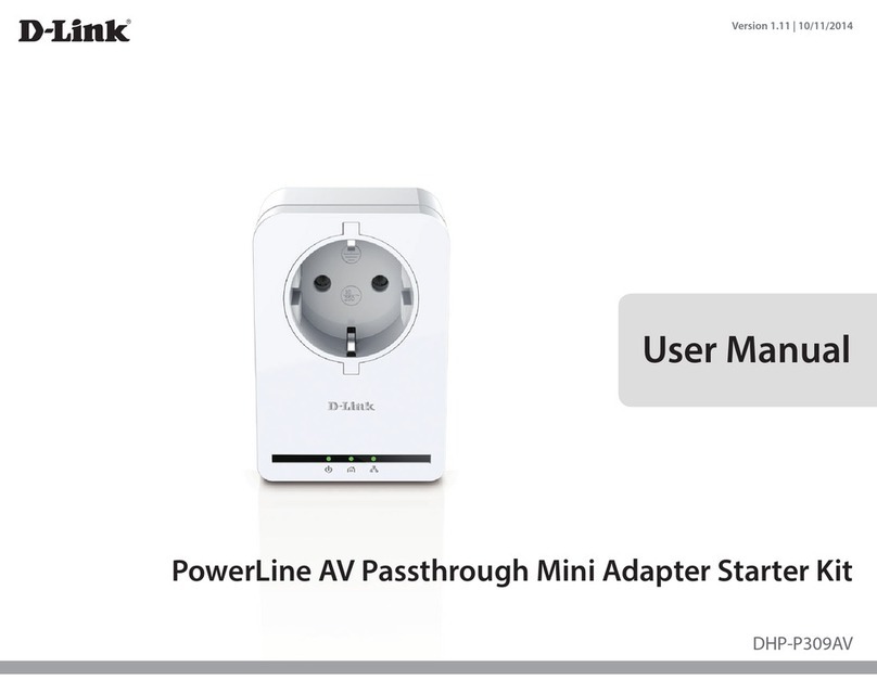 D-Link DHP?P309AV User manual D-Link DHP?P309AV User manual