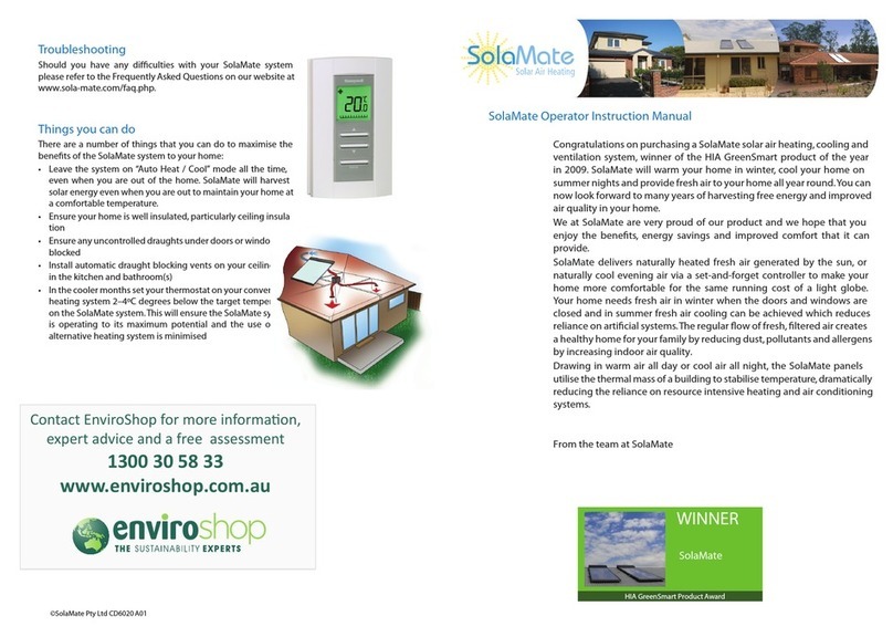 SolaMate Control Panel Assembly instructions