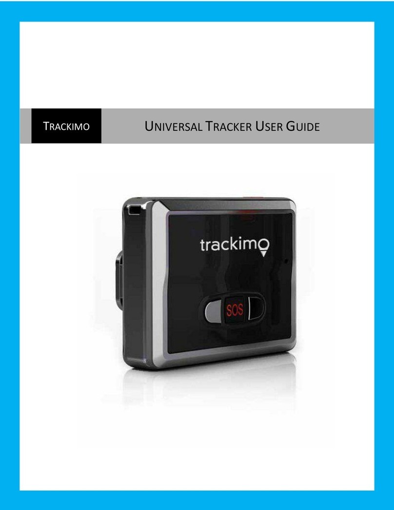 TRACKIMO UNIVERSAL TRACKER User manual