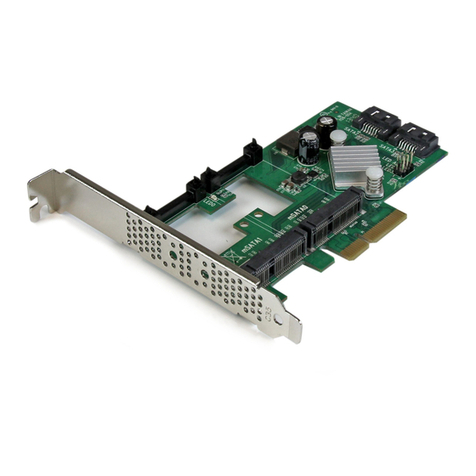 StarTech.com PEXMSATA3422 User manual