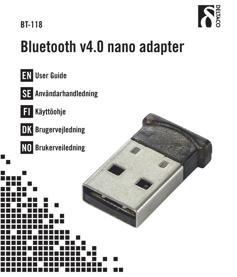 Delta BT-118 User manual