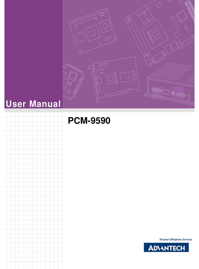 Advantech PCM-9590 User manual
