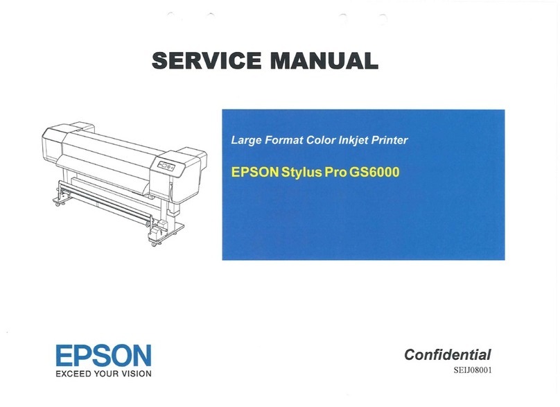 Epson Stylus Pro GS6000 User manual