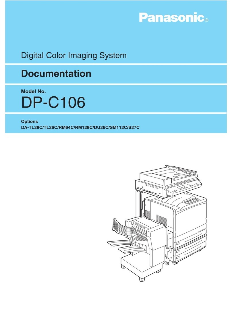 Panasonic WORKIO DP-C106 Documentation