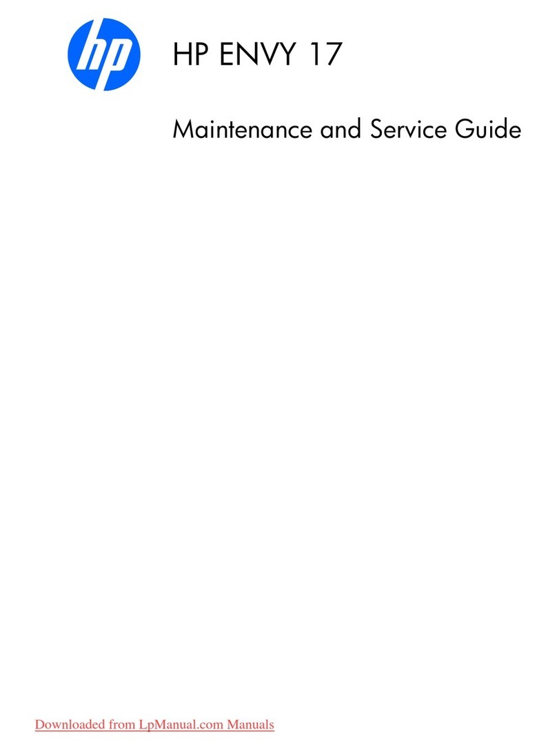 HP ENVY 17 Manual