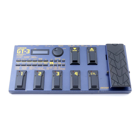 BOSSCO GT-3 Operating and maintenance manual