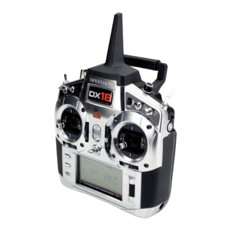 Spektrum DX18 User manual