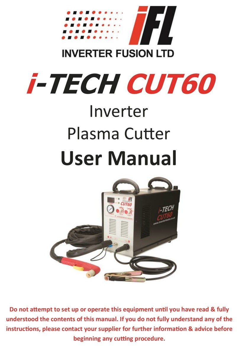 Inverter Fusion i-TECH CUT6 user manual Inverter Fusion i-TECH CUT6 user manual