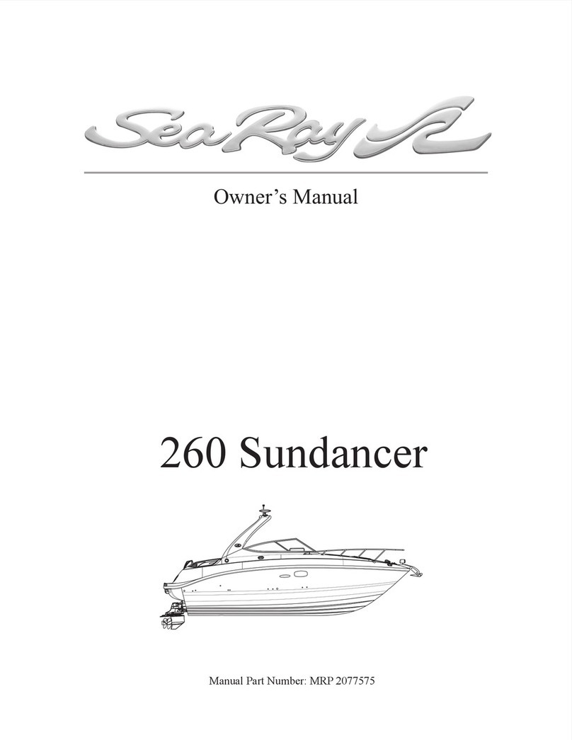 Sea Ray 260 Sundancer User manual