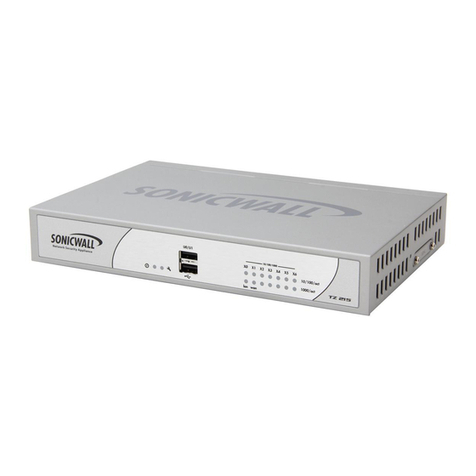 SonicWALL TZ 215 Series quick start guide SonicWALL TZ 215 Series quick start guide