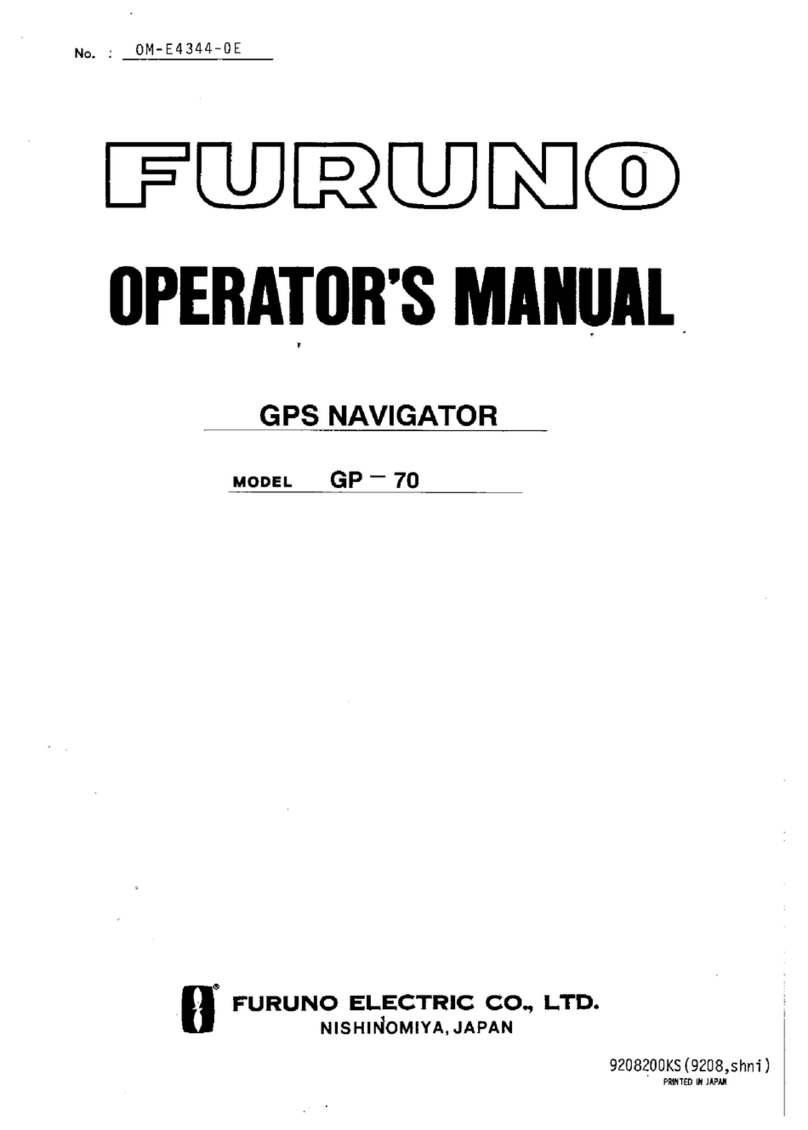 Furuno GP-70 Operator's manual