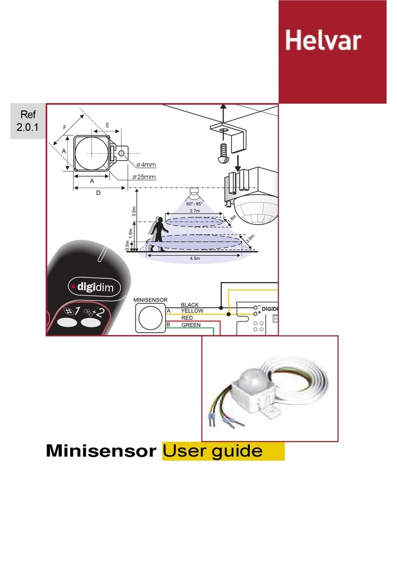 HELVAR Minisensor user guide