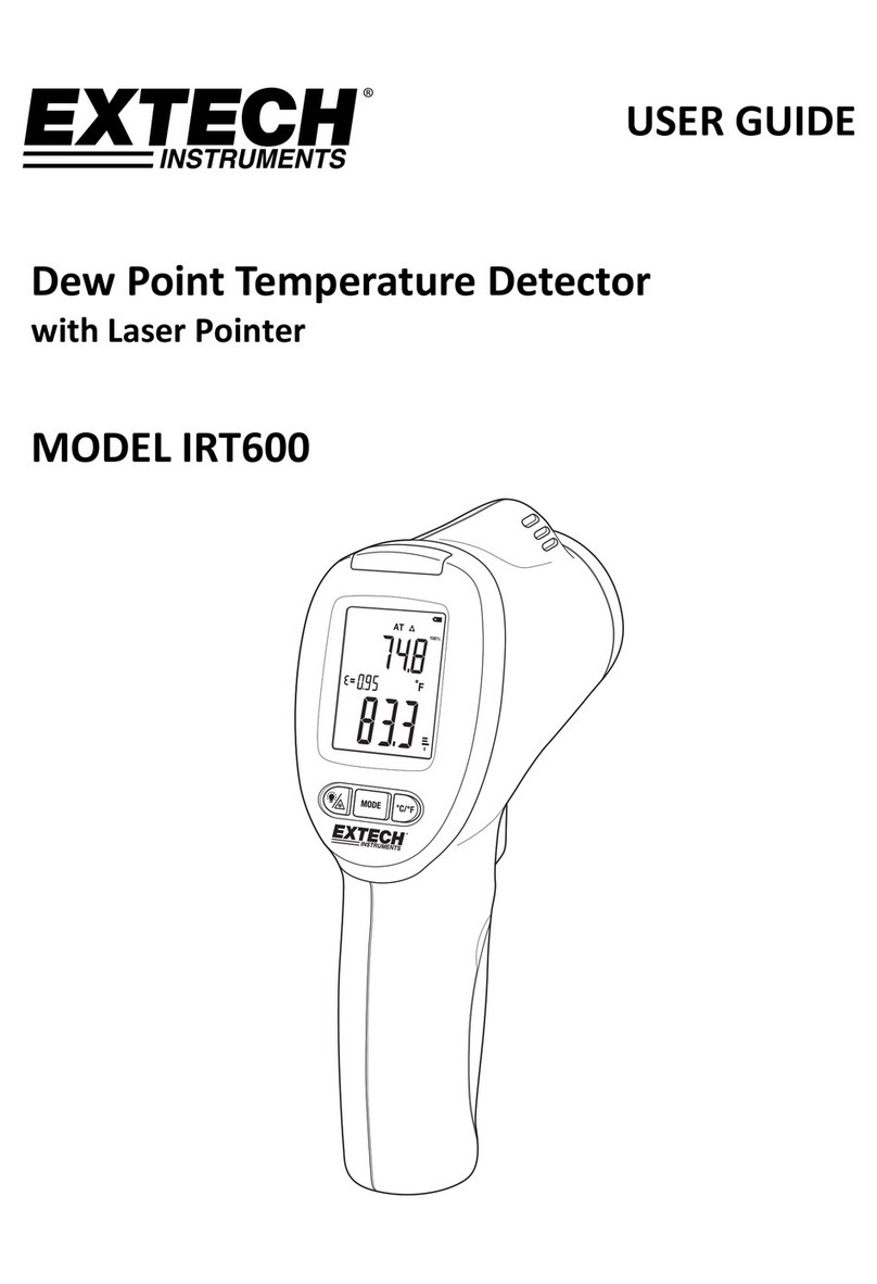 Extech Instruments IRT600 user guide