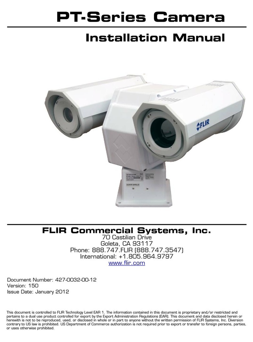 FLIR PT series User manual