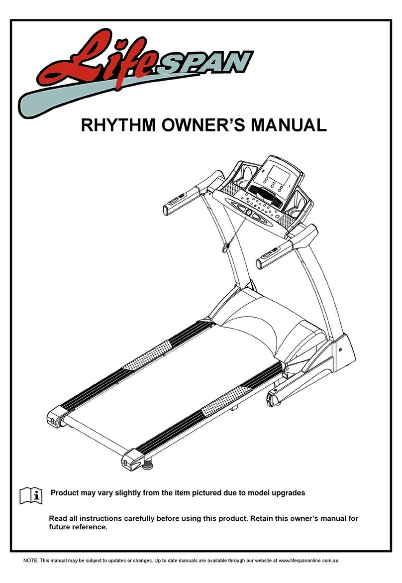 Life Span RHYTHM User manual Life Span RHYTHM User manual