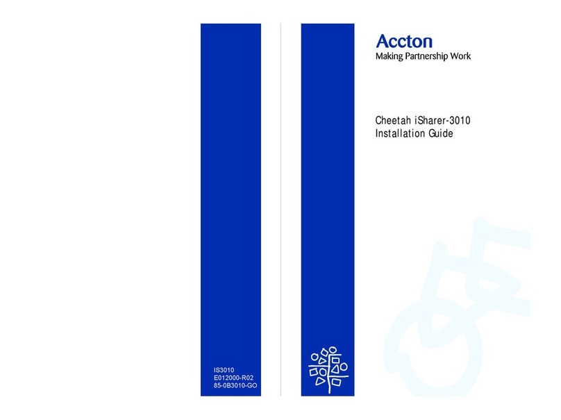 Accton Technology Cheetah iSharer-3010 User manual Accton Technology Cheetah iSharer-3010 User manual