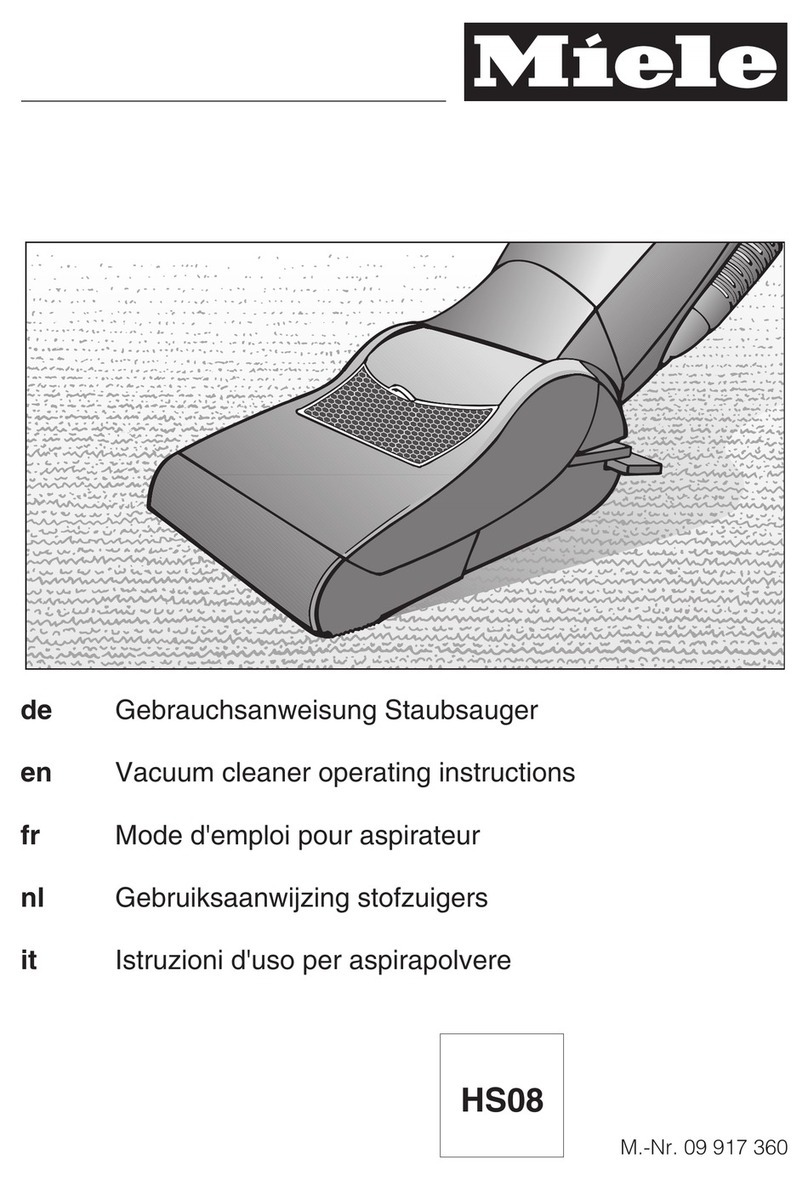 Miele HS08 User manual
