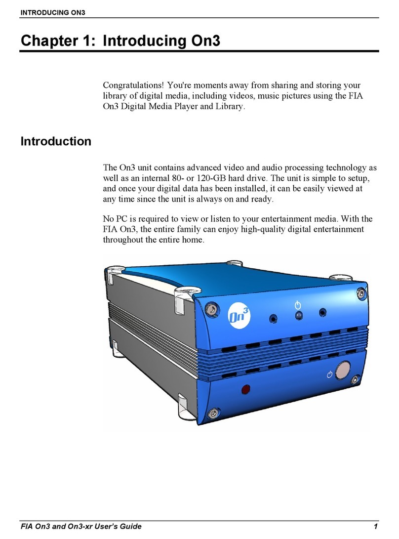 FIA ON3 user guide