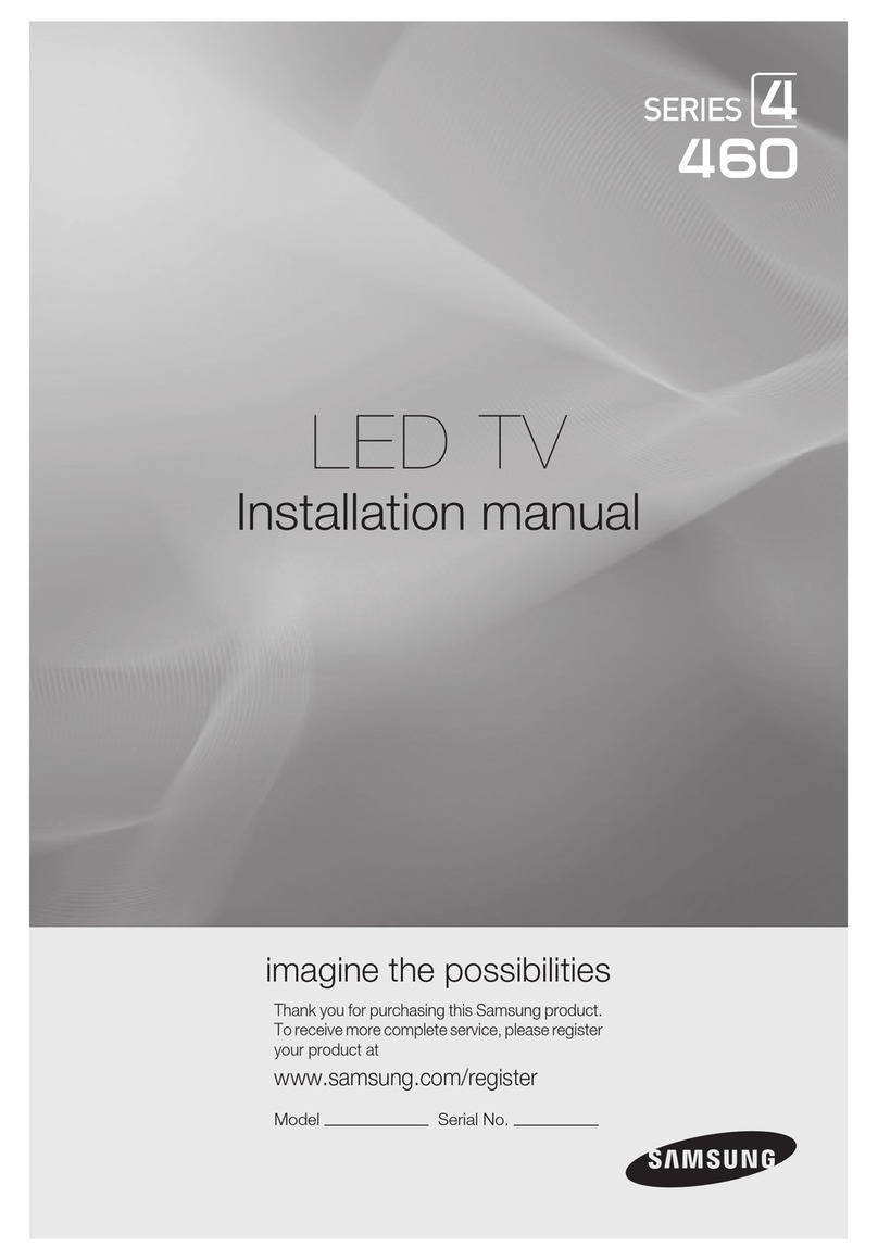 Samsung 460 installation manual