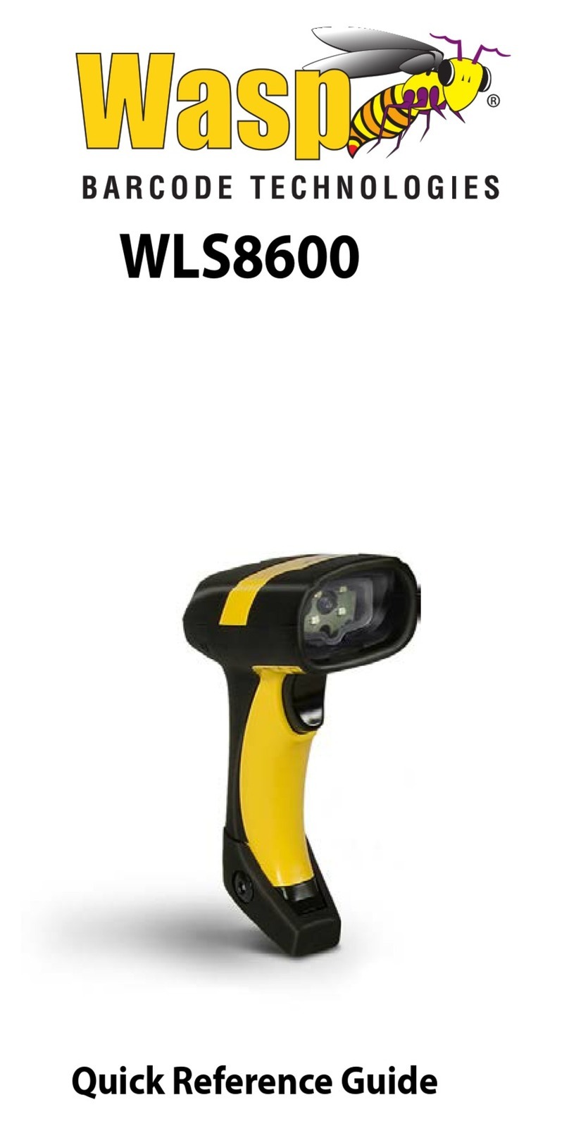 Wasp WLS8600 Quick reference guide