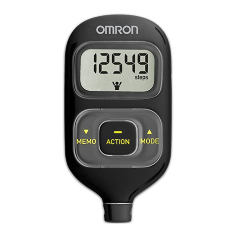 Omron Walking style III User manual