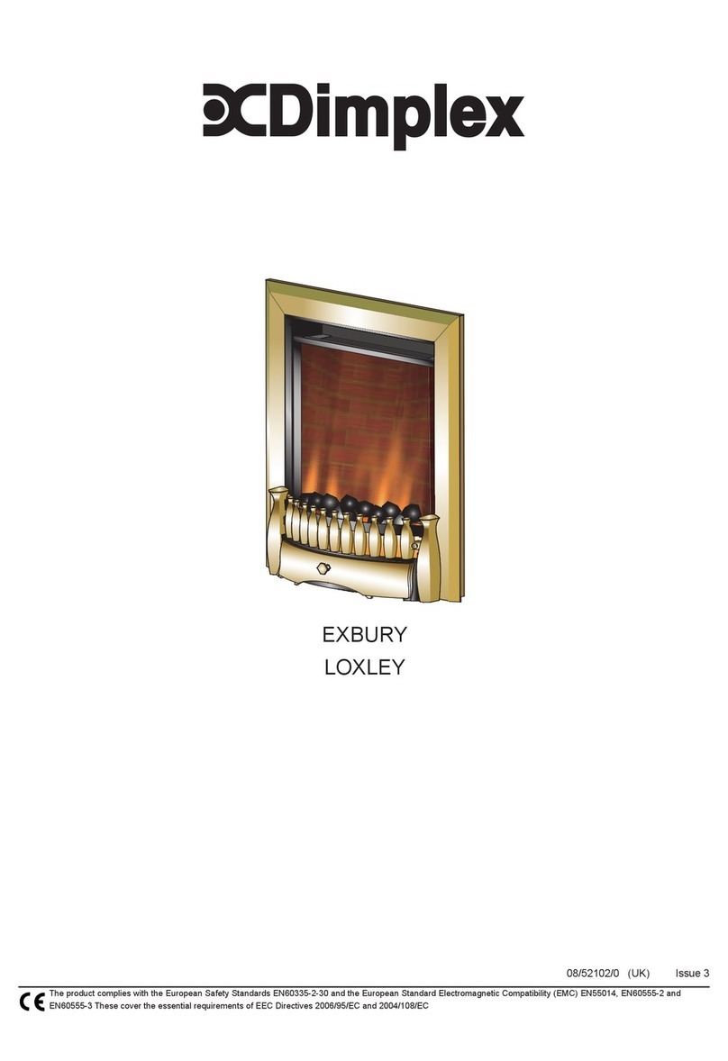 Dimplex Exbury User manual