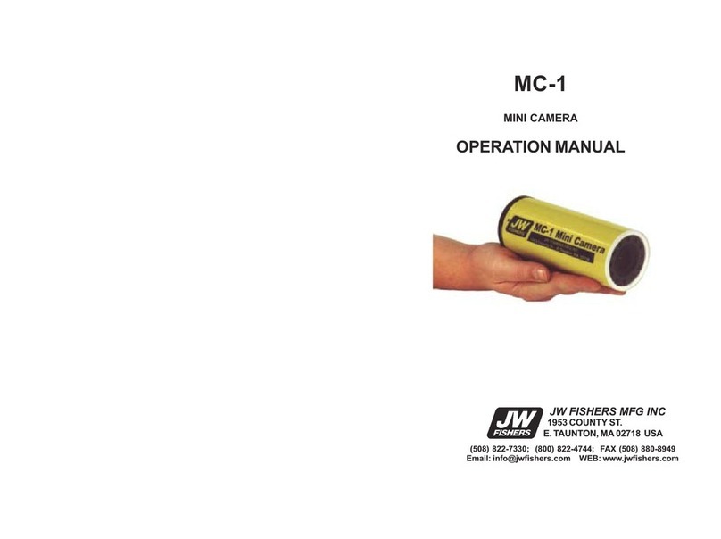 JW Fishers MC-1 Operation manual