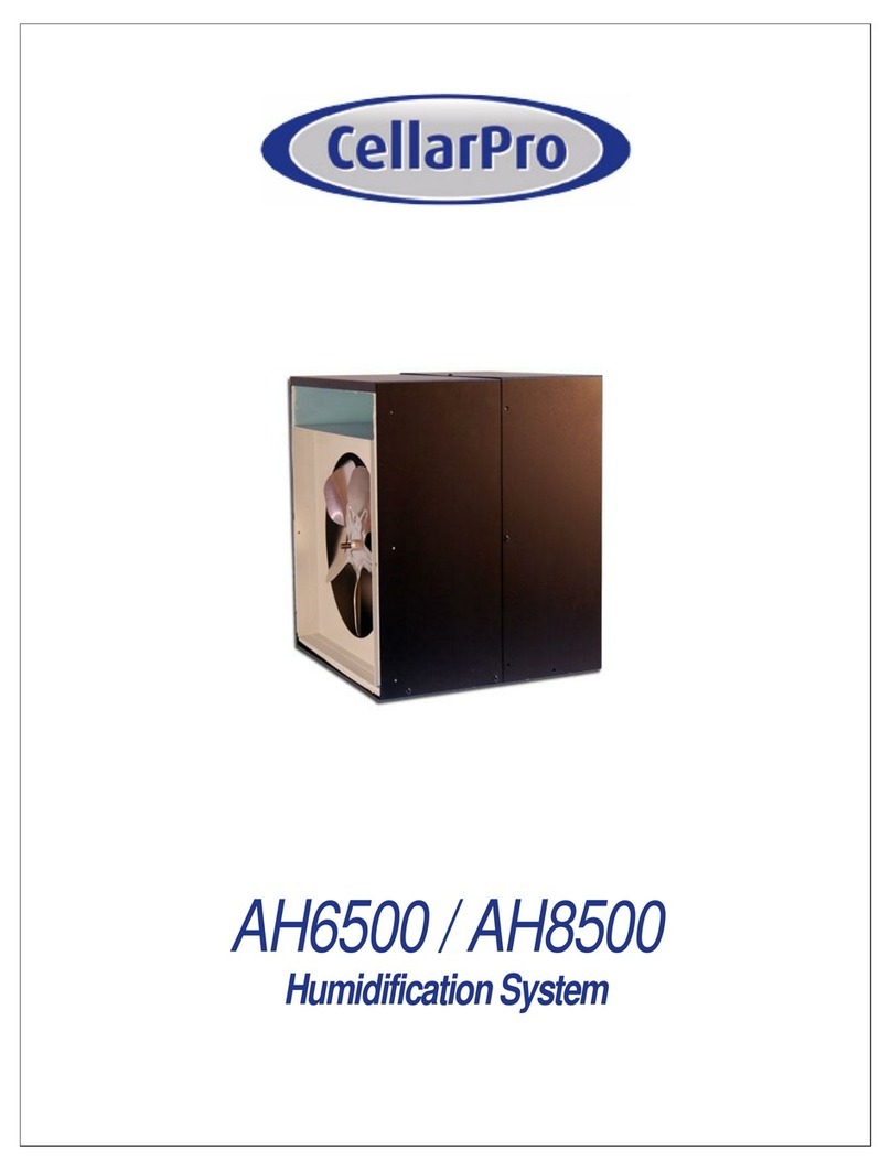 CellarPro AH6500 user guide
