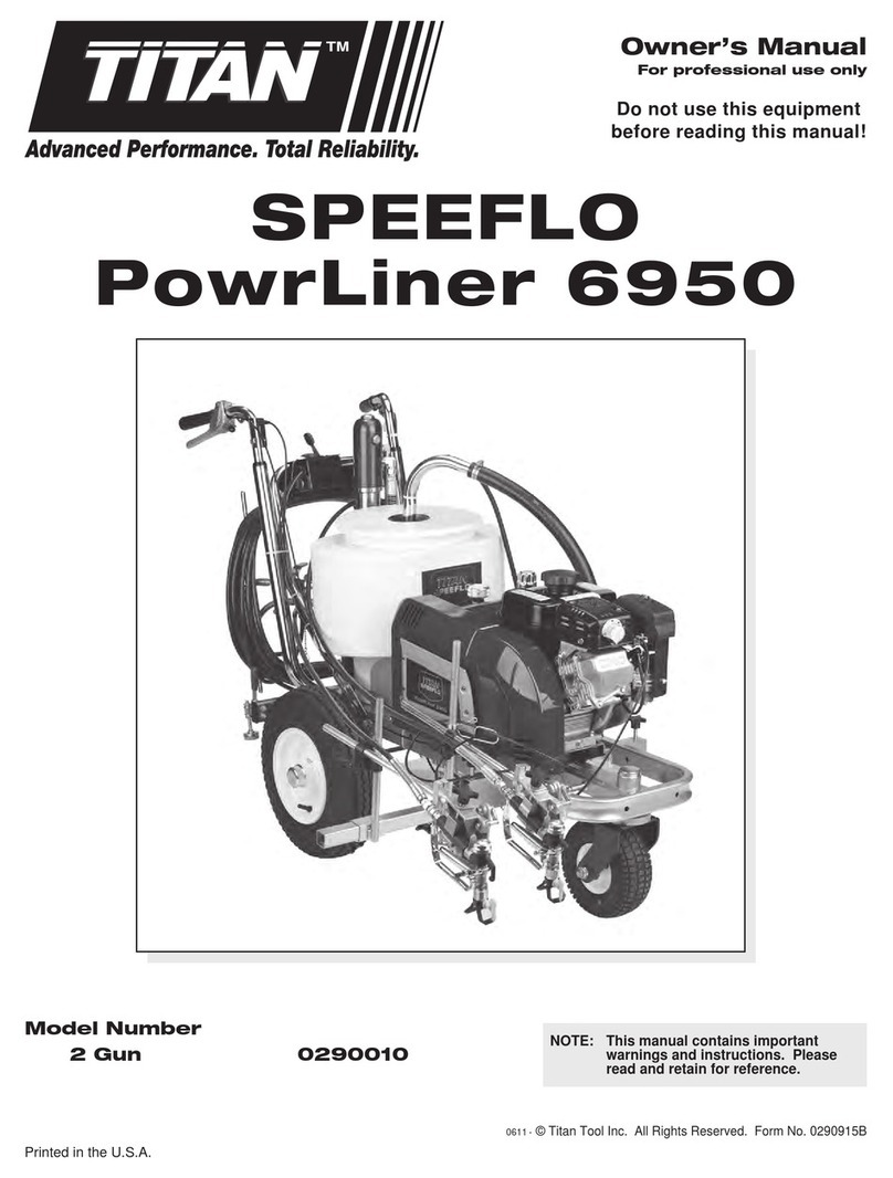 Titan Tool Speeflo PowrLiner 6950 owner's manual Titan Tool Speeflo PowrLiner 6950 owner's manual
