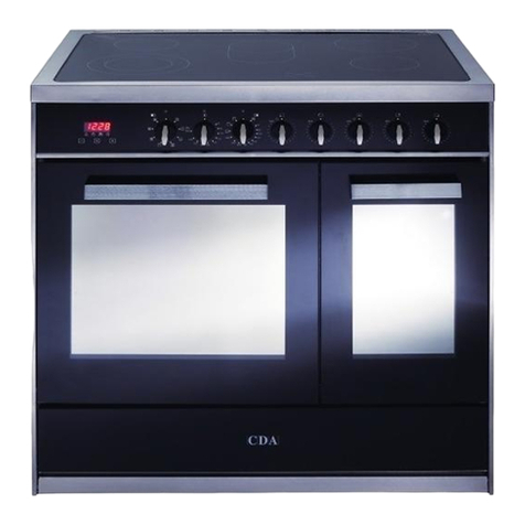 CDA rv961 Manual for installation, use and maintenance